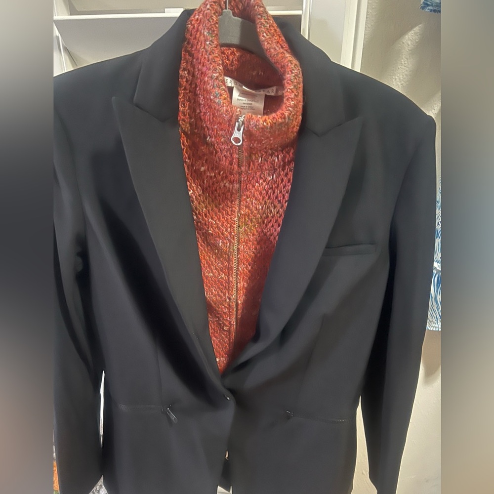 Veronica Beard blazer with removable turtleneck size 8